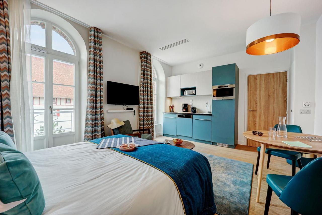 Residence Pierre & Vacances Premium Presqu'Ile De La Touques Deauville Ngoại thất bức ảnh A typical studio apartment