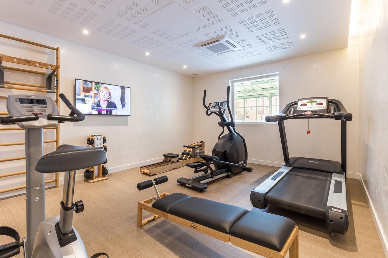 Residence Pierre & Vacances Premium Presqu'Ile De La Touques Deauville Ngoại thất bức ảnh A home gym